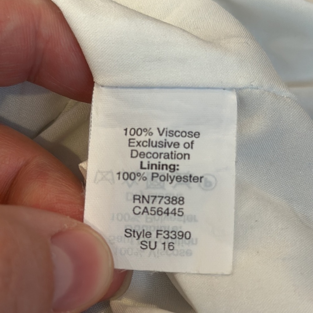 Madewell White and Black Patterned Dress - Picture 5 of 7